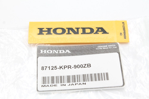Honda adesivo scudo anteriore - scudo,