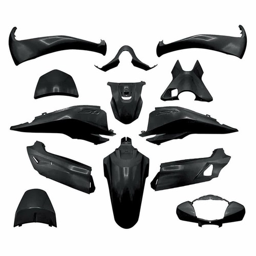 Kit carene pezzi nero - carene,