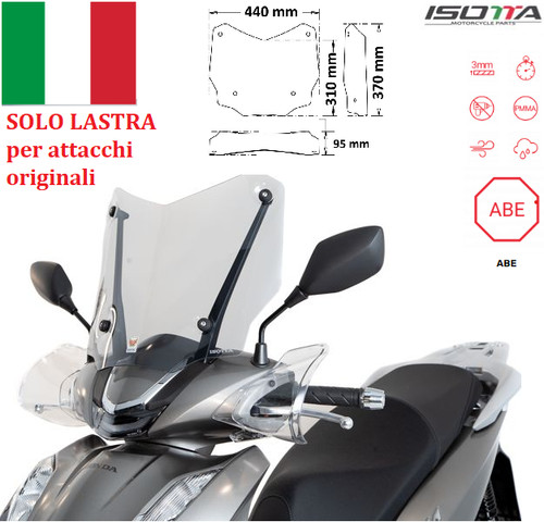 Isotta cupolino basso - basso, fume