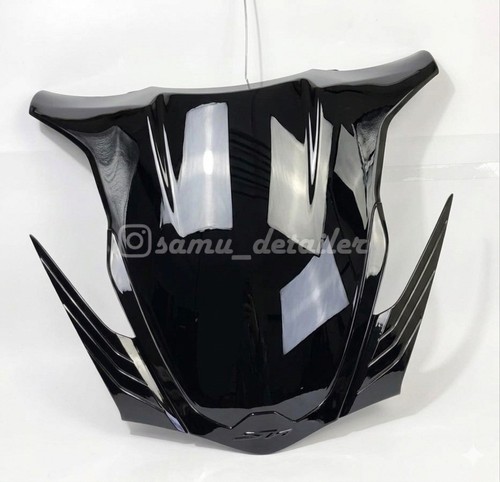 Scudo nero lucido - stile, 350
